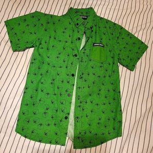 Boys minecrafy shirt